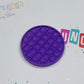 Unclejay's Push Bubbles Pop It - Fun Stress Relief Toy Pack of 2