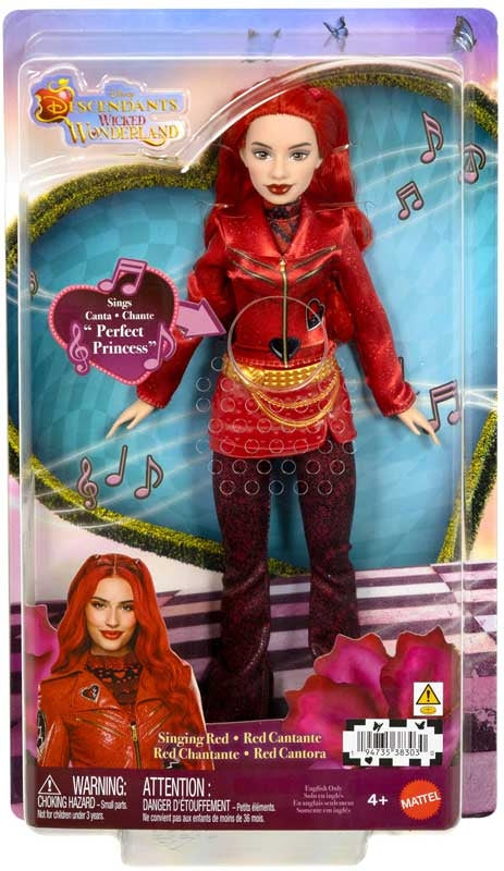 Disney Descendants: Wicked Wonderland Singing Red Doll