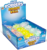 Push Poppers Fidget Ball Assorted