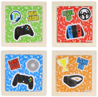 Jigsaw Puzzle Wooden Gamer 11 Cm 4 Assorted