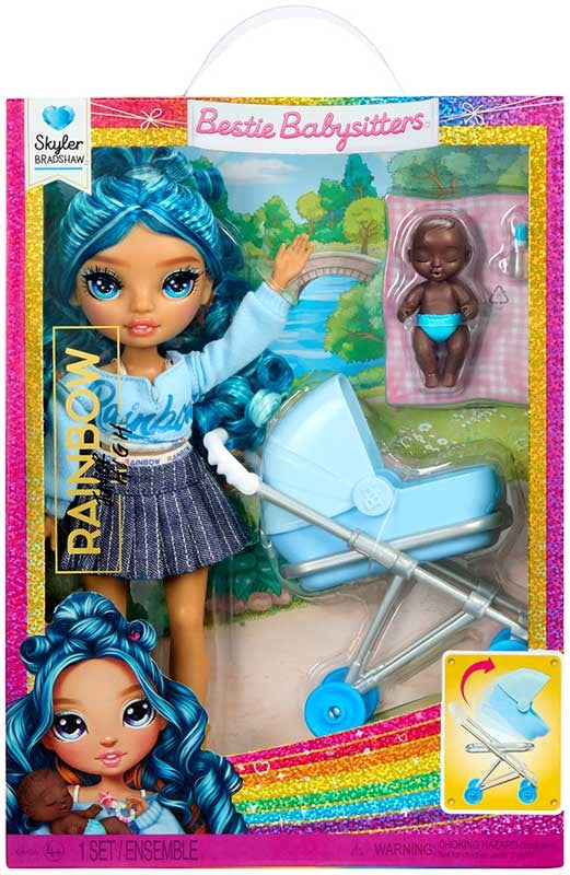 Rainbow High Jr High Bestie Babysitters Fashion Doll - Kyler