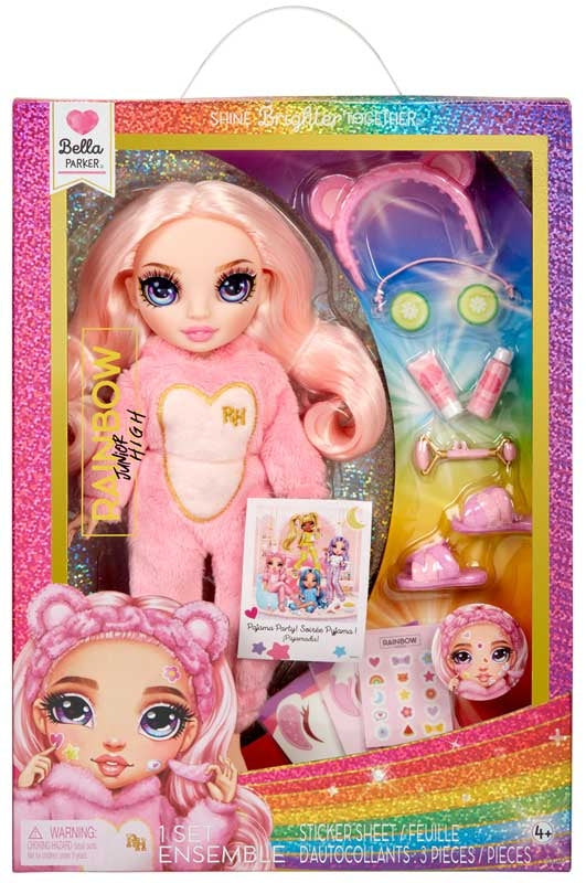 Rainbow High Junior High Pj Party Fashion Doll - Bella