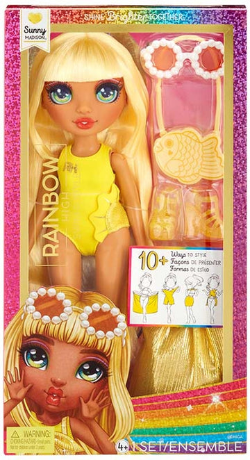 Rainbow High Swim & Style Fashion Doll - Sunny