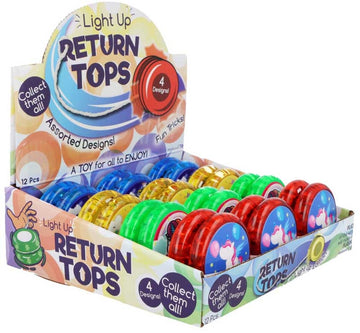 Return Top Unicorn W/ Light 5.4cm Assorted