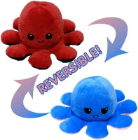 Reversible Plush Octopus Assorted