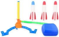 Rocket Foot Pump Launcher w/3 Foam Rockets