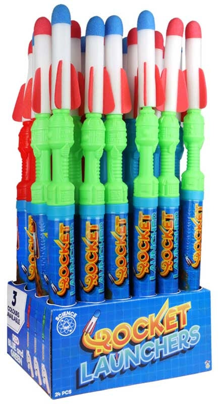 Rocket Launcher 60cm Foam Rockets Assorted