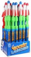 Rocket Launcher 60cm Foam Rockets Assorted