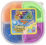 Neon Bouncing Putty 4 Colours – Fun Stretchy Tubes for Kids