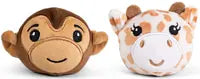 Safari Animal Squishy Plushies Sensory Toys Assorted