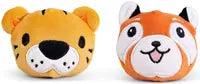 Safari Animal Squishy Plushies Sensory Toys Assorted