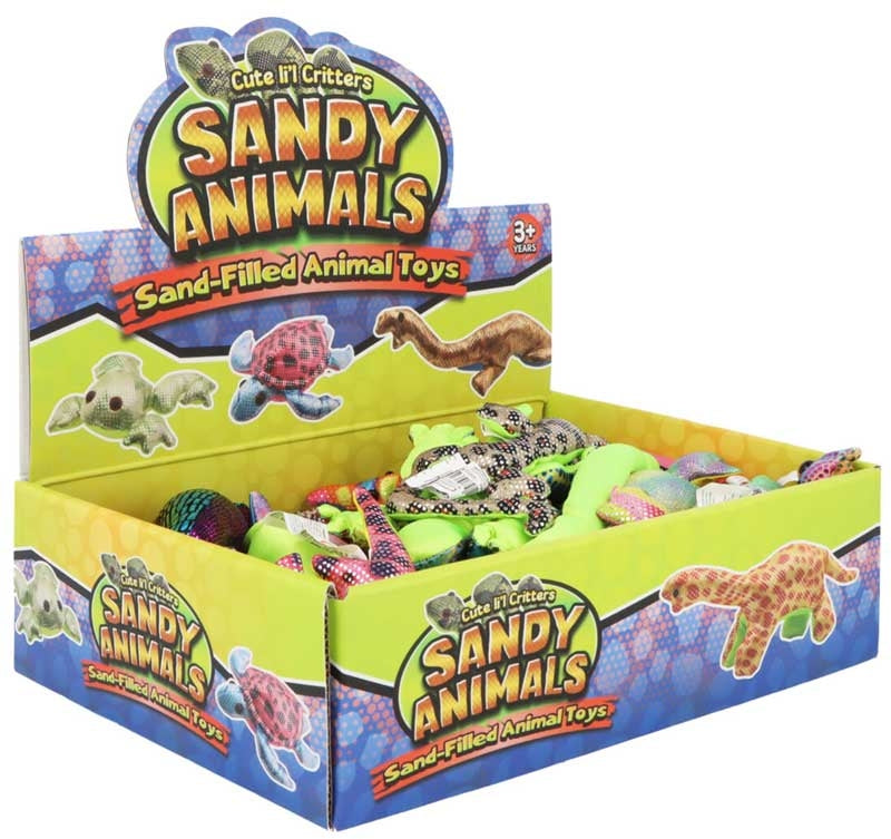 Sand Animals 10-18cm 12 Assorted