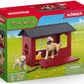 Schleich Dog Kennel With Golden Retrievers