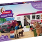 Schleich Dually Truck With Big Horse Trailer