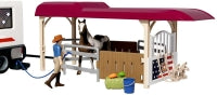 Schleich Dually Truck With Big Horse Trailer