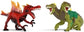 Schleich Fire Saurian Vs Jungle Lizard
