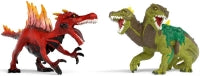 Schleich Fire Saurian Vs Jungle Lizard