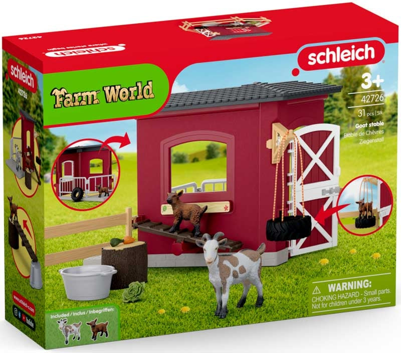 Schleich Goat Stable