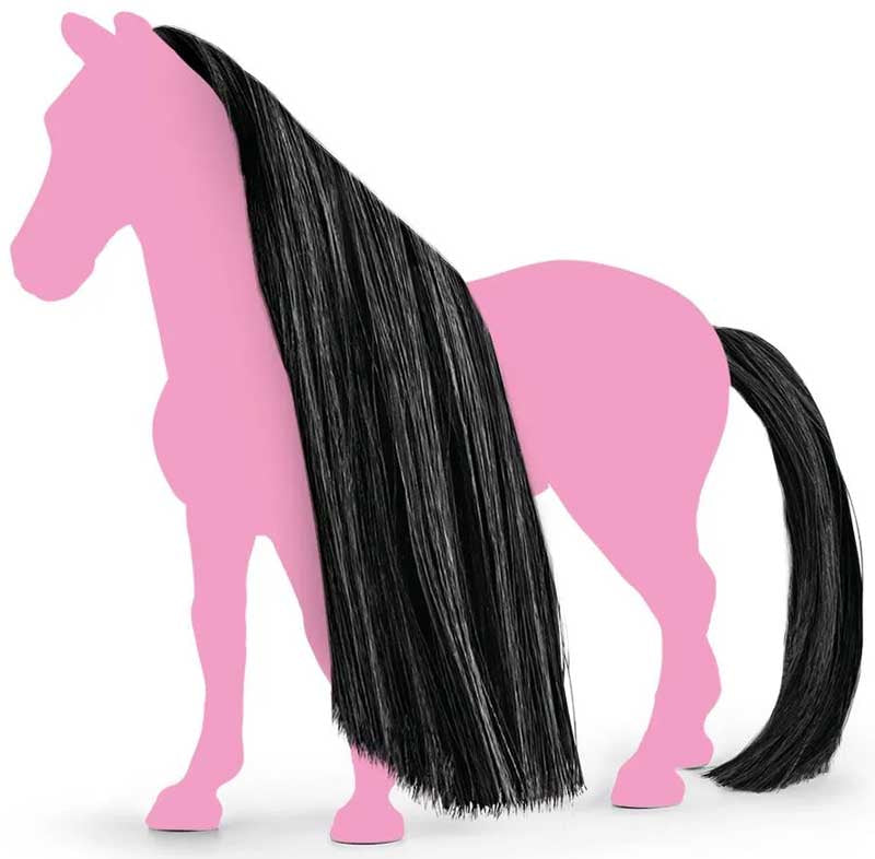 Schleich Haare Beauty Horses Black
