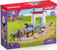 Schleich Horse Box With Mare And Foal