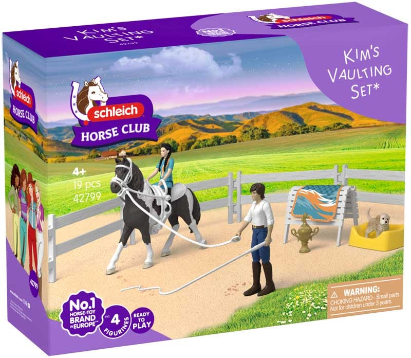 Schleich Kims Vaulting Set