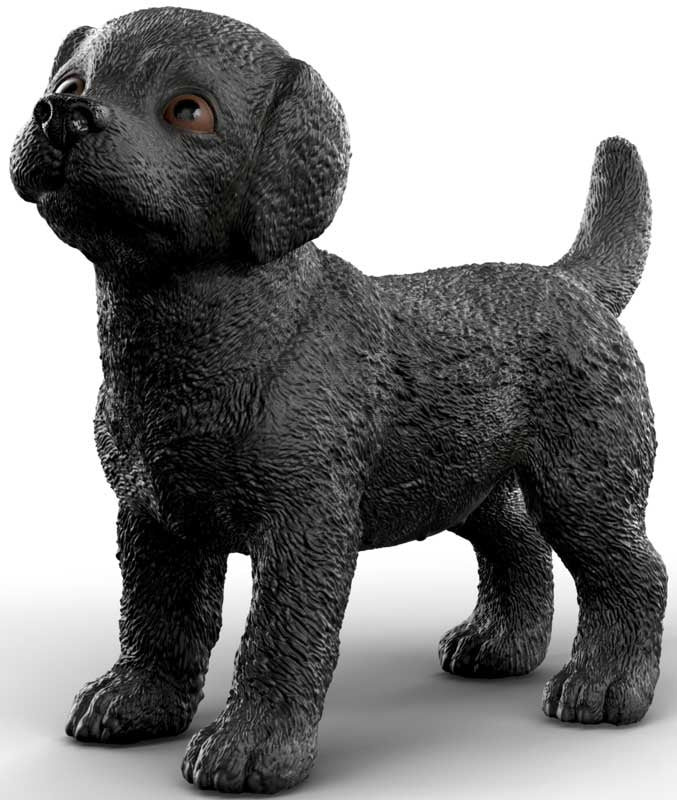 Schleich Lab Ret Puppy Black