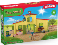 Schleich Large Farm With Animals And Accessories