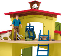 Schleich Large Farm With Animals And Accessories