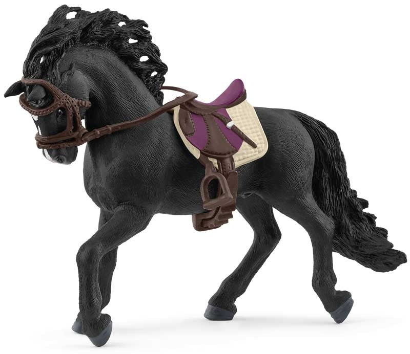 Schleich Pura Raza Espanola Stallion With Saddle And Bridle