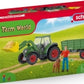 Schleich Tractor With Trailer