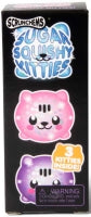 Scrunchems Diddy Sugar Squishy Kitties - 3pk