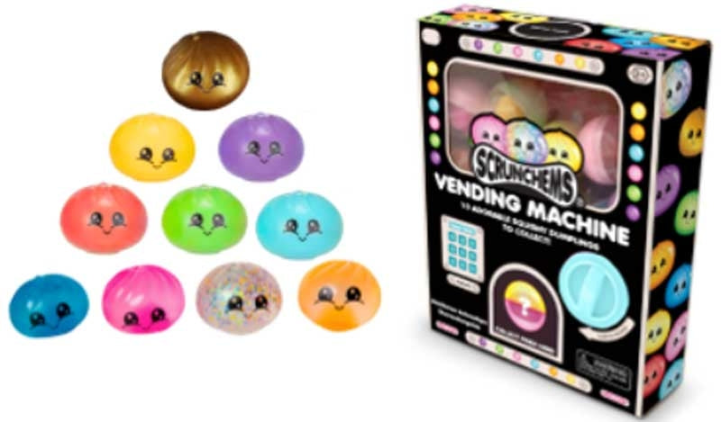 Scrunchems Dumpling Vending Machine Assorted
