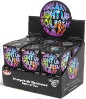 Scrunchems Galaxy Light Up Squish Ball Assorted