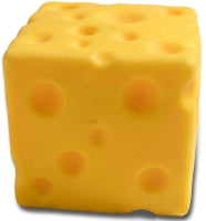 Scrunchems Jumbo Squishy Cheese
