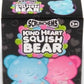 Scrunchems Kind Heart Squish Bear Assorted