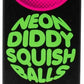 Scrunchems Neon Diddy Squish Balls - 3pk