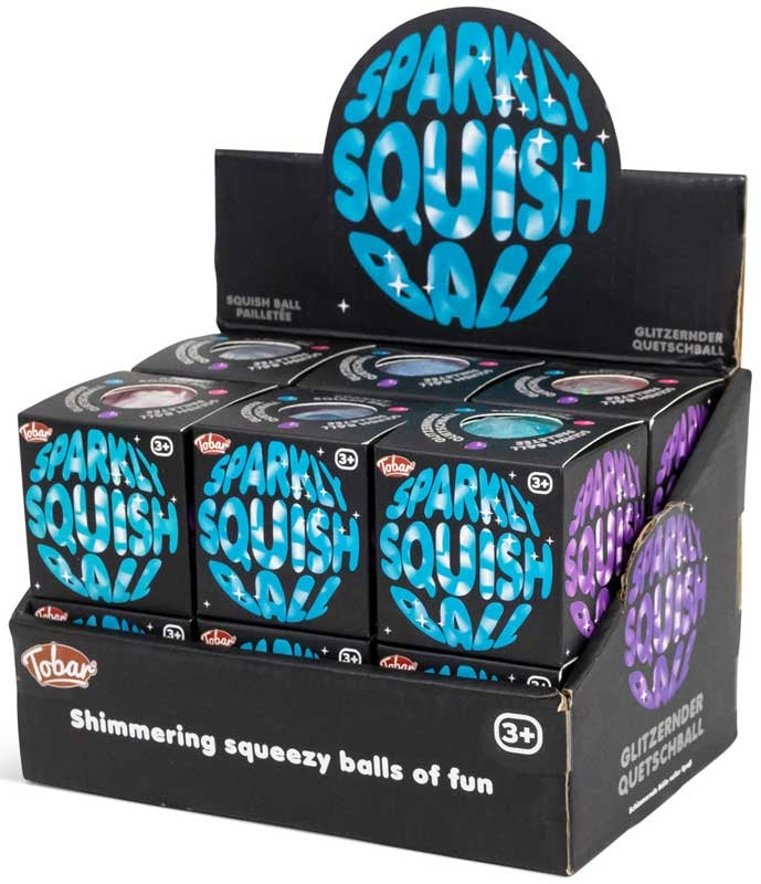 Scrunchems Sparkly Squish Ball Assorted