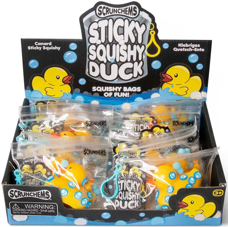 Scrunchems Sticky Squishy Duck