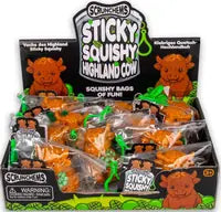 Scrunchems Sticky Squishy Highland Cow