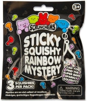 Scrunchems Sticky Squishy Rainbow Mystery Assorted