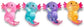 Scrunchems Sugar Axolotl Assorted