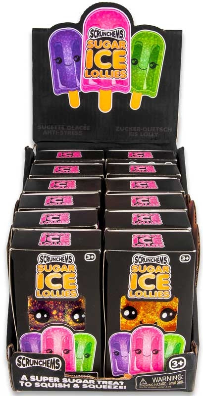 Scrunchems Sugar Ice Lollies Assorted