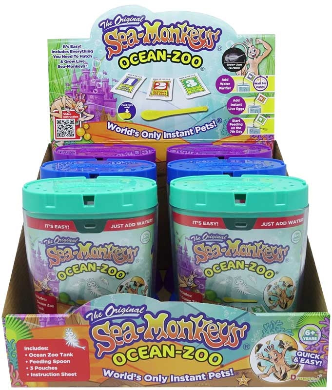 Sea Monkeys Ocean Zoo Assorted - UK Only