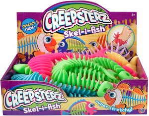 Creepsterz Skel-i-Fish – Twist, Stretch & Fidget Fun!