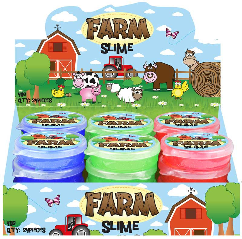 Slime Farm 40g 7cm x 2cm Assorted