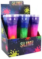 Slime Galaxy Colourful 290g 19cm x 5.7cm 3 Tone Assorted