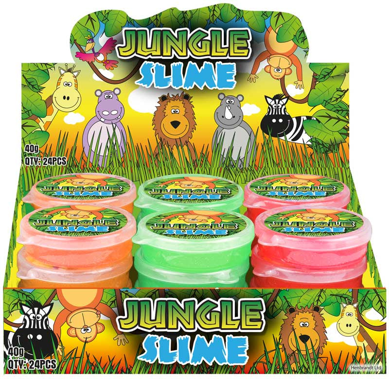 Slime Jungle 40g 7cm x 2cm Assorted