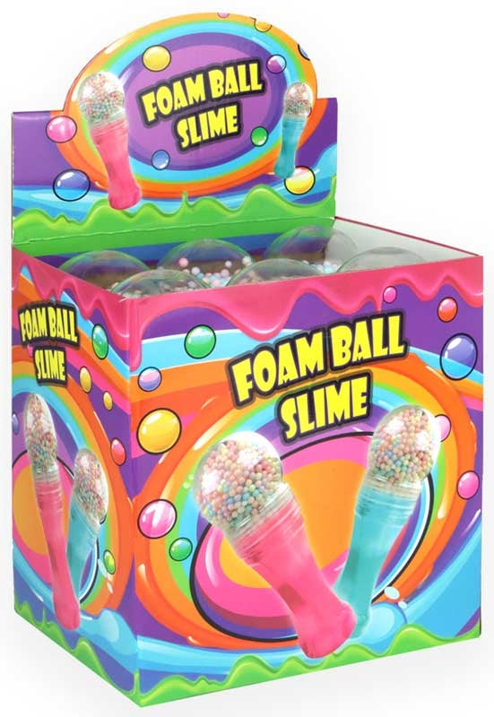 Slime W/beads 180g 20cm x 6.5cm Assorted