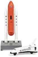 Small Diecast Space Shuttle Set