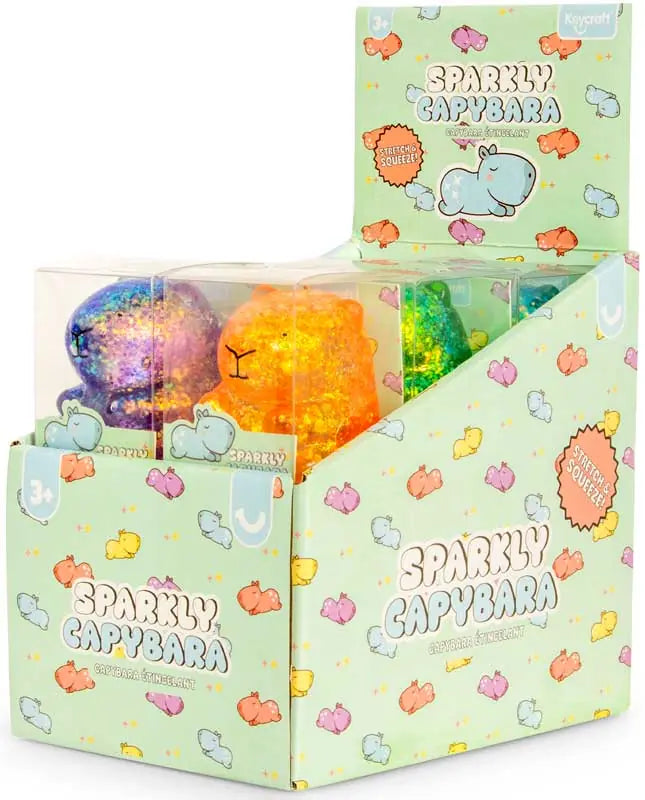 Sparkly Squishy Capybara Assorted